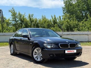 2007 BMW 7 серии 750i IV (E65/E66) Рестайлинг, синий, 850000 рублей, вид 2