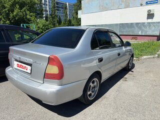 2001 Hyundai Accent II, серебристый, 240000 рублей, вид 4