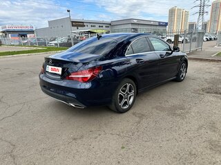 2017 Mercedes-Benz CLA 200 I (C117, X117) Рестайлинг, синий, 1420000 рублей, вид 4