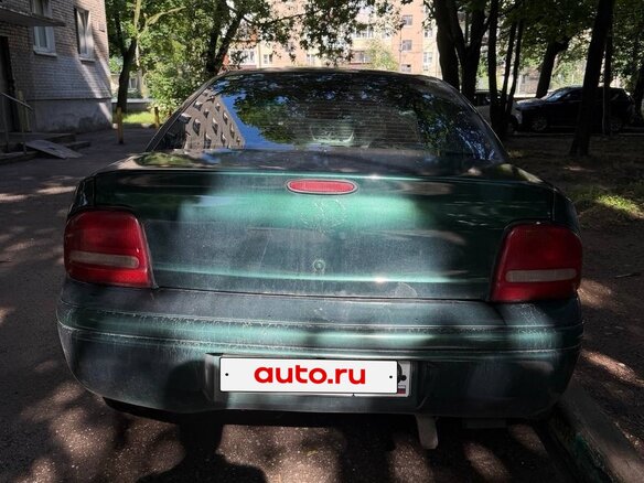 1999 Chrysler Neon I, зелёный - вид 3