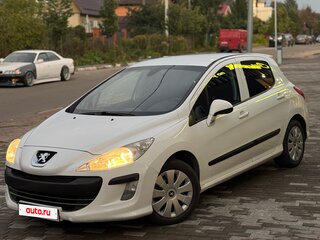 2009 Peugeot 308 I, белый, 399000 рублей, вид 2