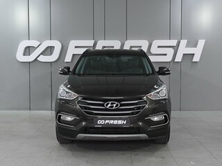 2017 Hyundai Santa Fe III Рестайлинг, коричневый, 1939000 рублей, вид 3
