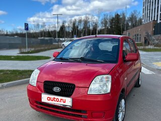 2007 Kia Picanto I, красный, 245000 рублей, вид 1