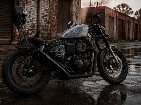 2024 Royal Enfield Bullet 350, серый, 280000 рублей, вид 1
