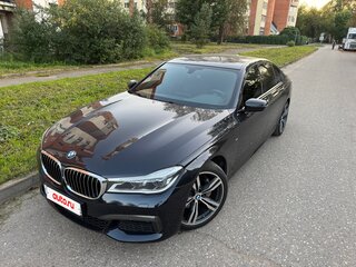 2018 BMW 7 серии 730d xDrive VI (G11/G12), чёрный, 4750000 рублей, вид 4