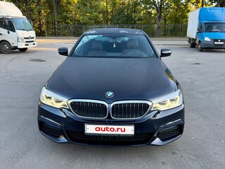 2019 BMW 5 серии 530d xDrive VII (G30/G31/G38), чёрный, 3800000 рублей, вид 2