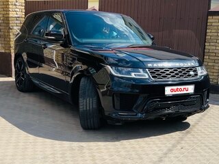 2019 Land Rover Range Rover Sport II Рестайлинг, чёрный, 5300000 рублей, вид 1