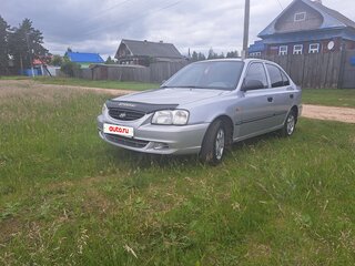 2007 Hyundai Accent ТагАЗ II, серебристый, 329000 рублей, вид 1