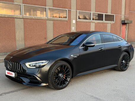 2021 Mercedes-Benz AMG GT 4-Door Coupe 43 I, чёрный, 7395000 рублей, вид 4