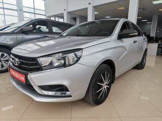 2017 Lada (ВАЗ) Vesta I, серебристый, 584000 рублей, вид 1