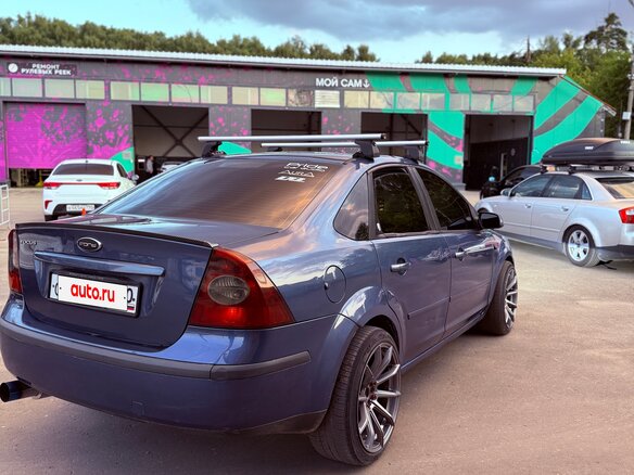 2005 Ford Focus II, синий, 400000 рублей - вид 6