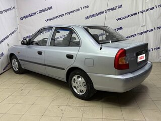 2007 Hyundai Accent ТагАЗ II, серебристый, 265000 рублей, вид 4