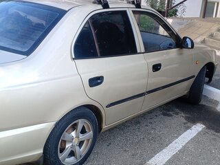 2004 Hyundai Accent ТагАЗ II, бежевый, 250000 рублей, вид 2