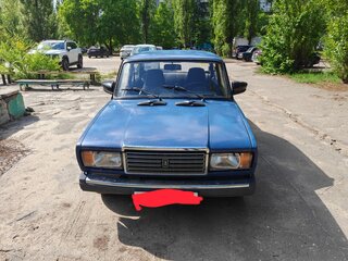 2006 Lada (ВАЗ) 2107, синий, 70000 рублей, вид 1