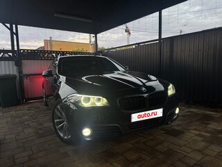 2015 BMW 5 серии 520i VI (F10/F11/F07) Рестайлинг, чёрный, 2090000 рублей, вид 2