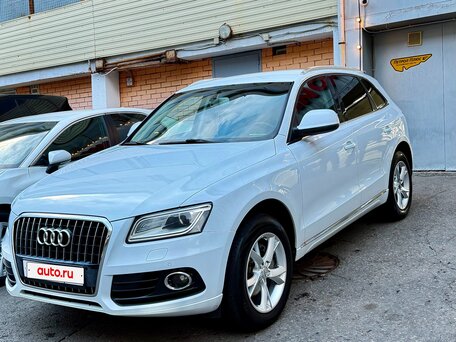 2013 Audi Q5 I (8R) Рестайлинг, белый, 1950000 рублей, вид 1