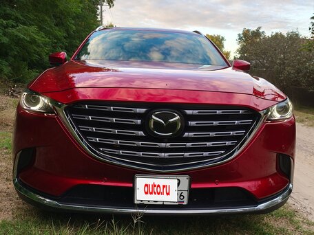 2022 Mazda CX-9 II Рестайлинг, красный, 4450000 рублей, вид 1