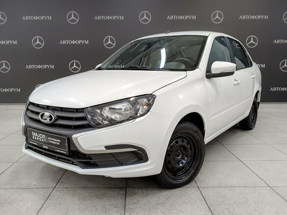 2023 Lada (ВАЗ) Granta I Рестайлинг, белый, 565000 рублей - вид 1