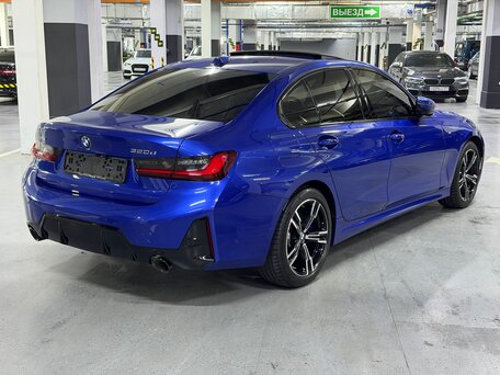 2024 BMW 3 серии 320d xDrive VII (G2x) Рестайлинг 2, синий, 6790000 рублей, вид 5