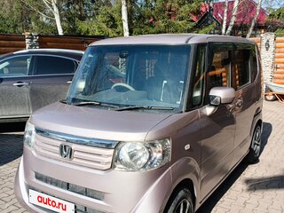2014 Honda N-BOX I, бежевый, 490000 рублей, вид 1