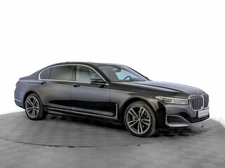 2019 BMW 7 серии Long 730Ld xDrive VI (G11/G12) Рестайлинг, чёрный, 4855000 рублей, вид 3