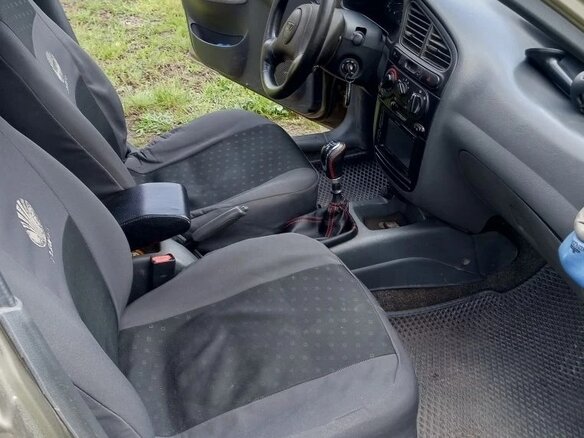 2007 Daewoo Lanos, зелёный, 450000 рублей - вид 5