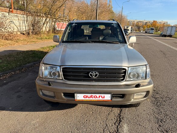 1999 Toyota Land Cruiser 100 Series, серебристый, 1099000 рублей - вид 1