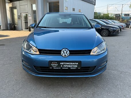 2013 Volkswagen Golf VII, голубой, 1270000 рублей, вид 3