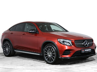 2017 Mercedes-Benz GLC Coupe 300 I (C253), красный, 3699000 рублей, вид 3