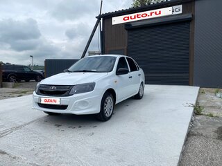 2015 Lada (ВАЗ) Granta I, белый, 490000 рублей, вид 1