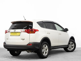 2013 Toyota RAV4 IV (XA40), белый, 1949000 рублей, вид 4