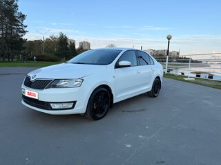 2015 Skoda Rapid I, белый, 850000 рублей, вид 1