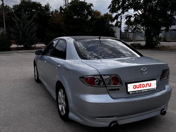 2007 Mazda 6 I (GG) Рестайлинг, серебристый - вид 6