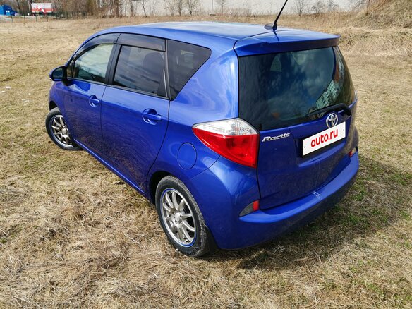 2011 Toyota Ractis II, синий - вид 7