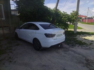 2018 Lada (ВАЗ) Vesta I, белый, 950000 рублей, вид 2