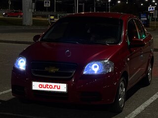 2011 Chevrolet Aveo I Рестайлинг, красный, 450000 рублей, вид 2