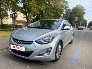 2015 Hyundai Elantra V (MD) Рестайлинг, серебристый, 760000 рублей, вид 5