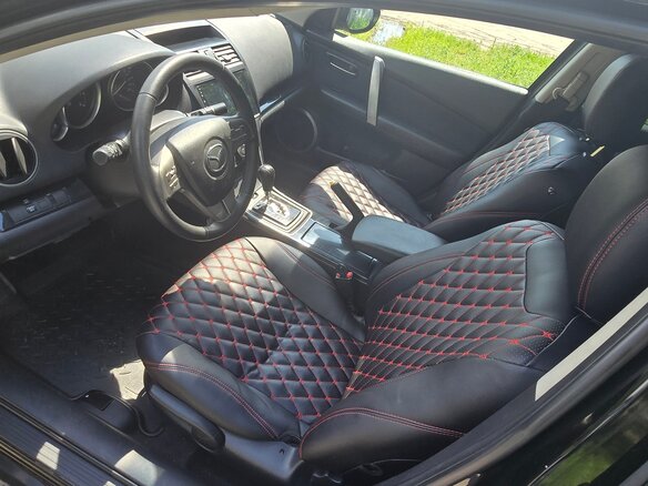 2008 Mazda 6 II (GH), чёрный, 795000 рублей - вид 7