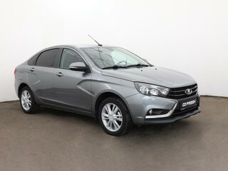 2018 Lada (ВАЗ) Vesta I, серый, 1139000 рублей, вид 2