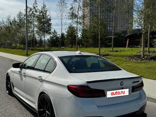 2020 BMW 5 серии 530i xDrive VII (G30/G31/G38) Рестайлинг, белый, 4700000 рублей, вид 5