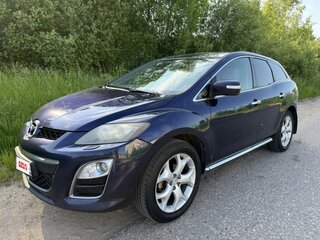 2010 Mazda CX-7 I Рестайлинг, синий, 750000 рублей, вид 1