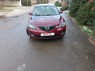 2008 Mazda 3 I (BK) Рестайлинг, красный, 665000 рублей, вид 1