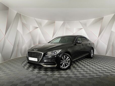 2019 Genesis G80 I, чёрный, 1875150 рублей, вид 1