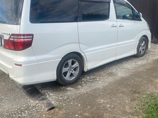 2007 Toyota Alphard I Рестайлинг, белый, 650000 рублей, вид 3