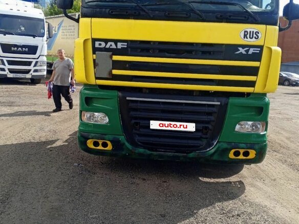 2012 DAF XF 105, жёлтый, 1700000 рублей - вид 9