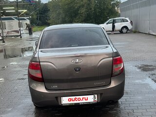2014 Lada (ВАЗ) Granta I, коричневый, 210000 рублей, вид 5
