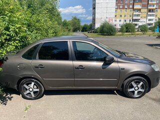 2015 Lada (ВАЗ) Granta I, коричневый, 420000 рублей, вид 5