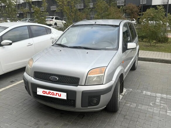 2007 Ford Fusion I Рестайлинг, серый - вид 1