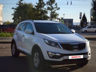 2013 Kia Sportage III, белый, 1140000 рублей, вид 1