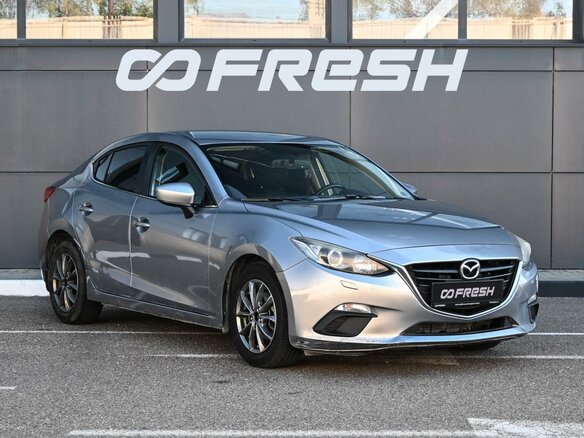 2014 Mazda 3 III (BM), серебристый, 1149000 рублей